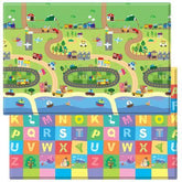 Mat de Piso 6.9  x 4.6 x .13 pies Estilo Happy Village